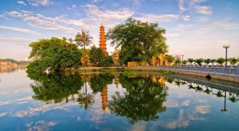 Cosiana Hotel Hanoi Bagian luar foto